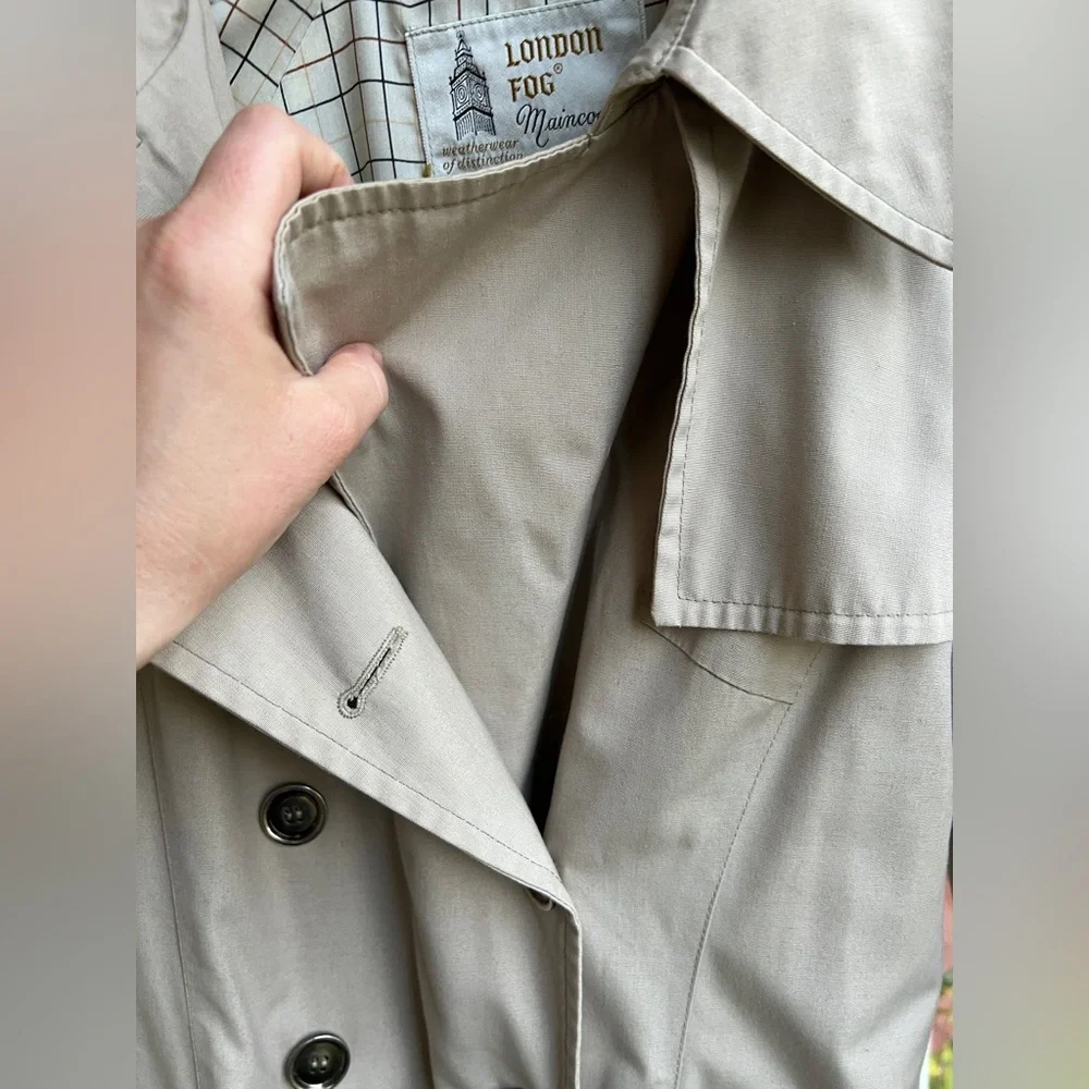London Fog Trench Coat - Picture 7 of 13